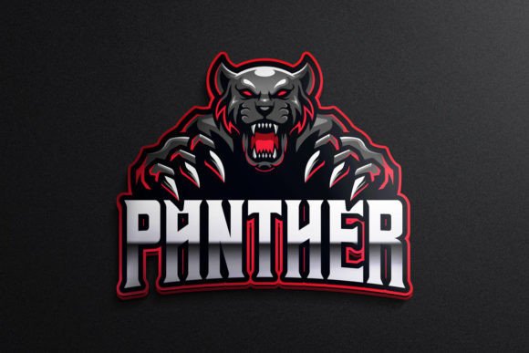 Black Panther E-sports Game Logo