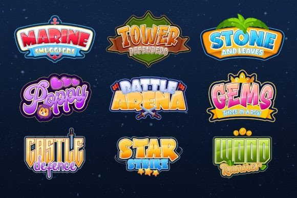 Game Logo Templates: 9 Premium Designs for Instant Branding