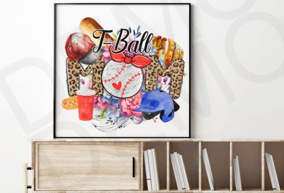 T-Ball Mama PNG: Creative Game Day Designs